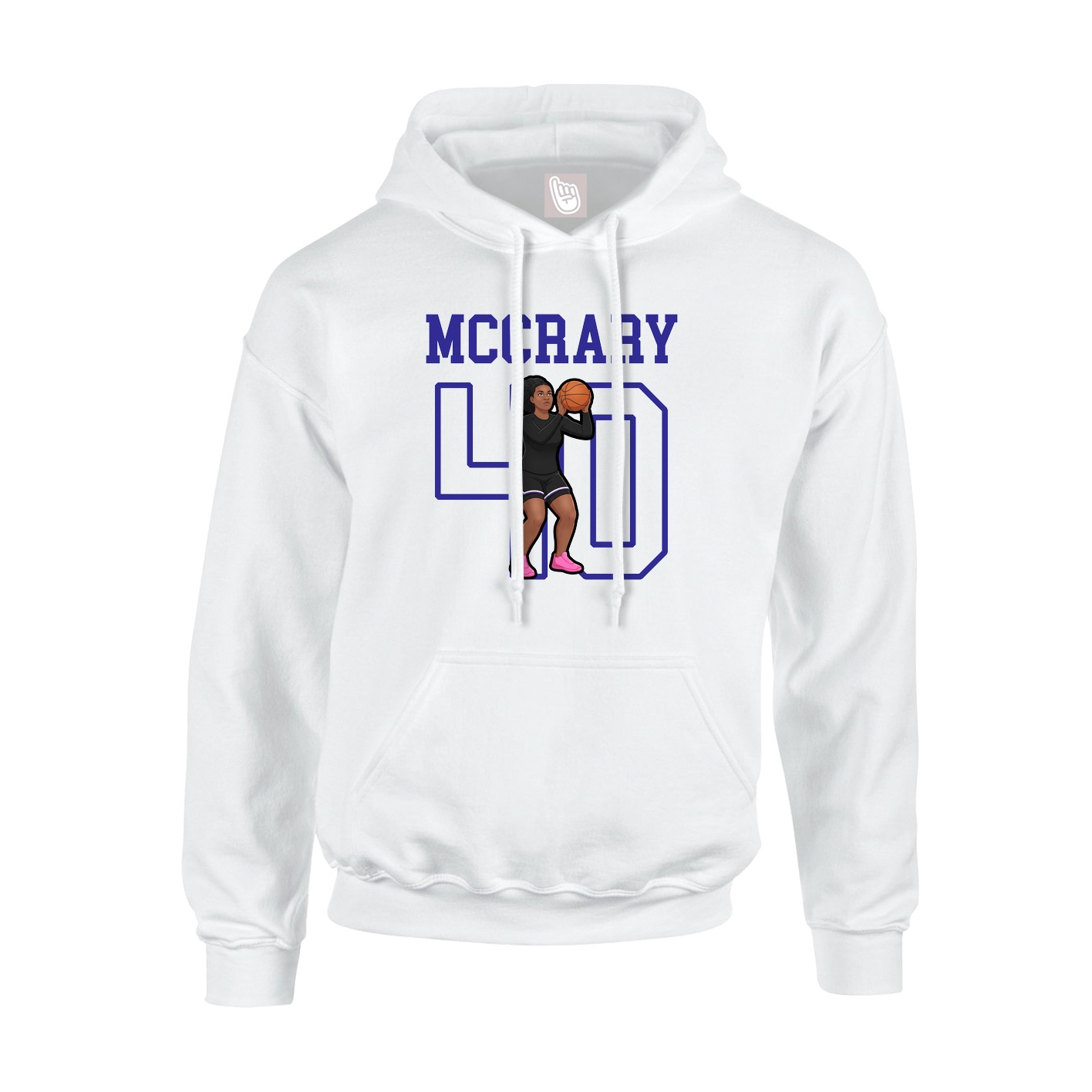 Youth Hoodie — Shirsey in White