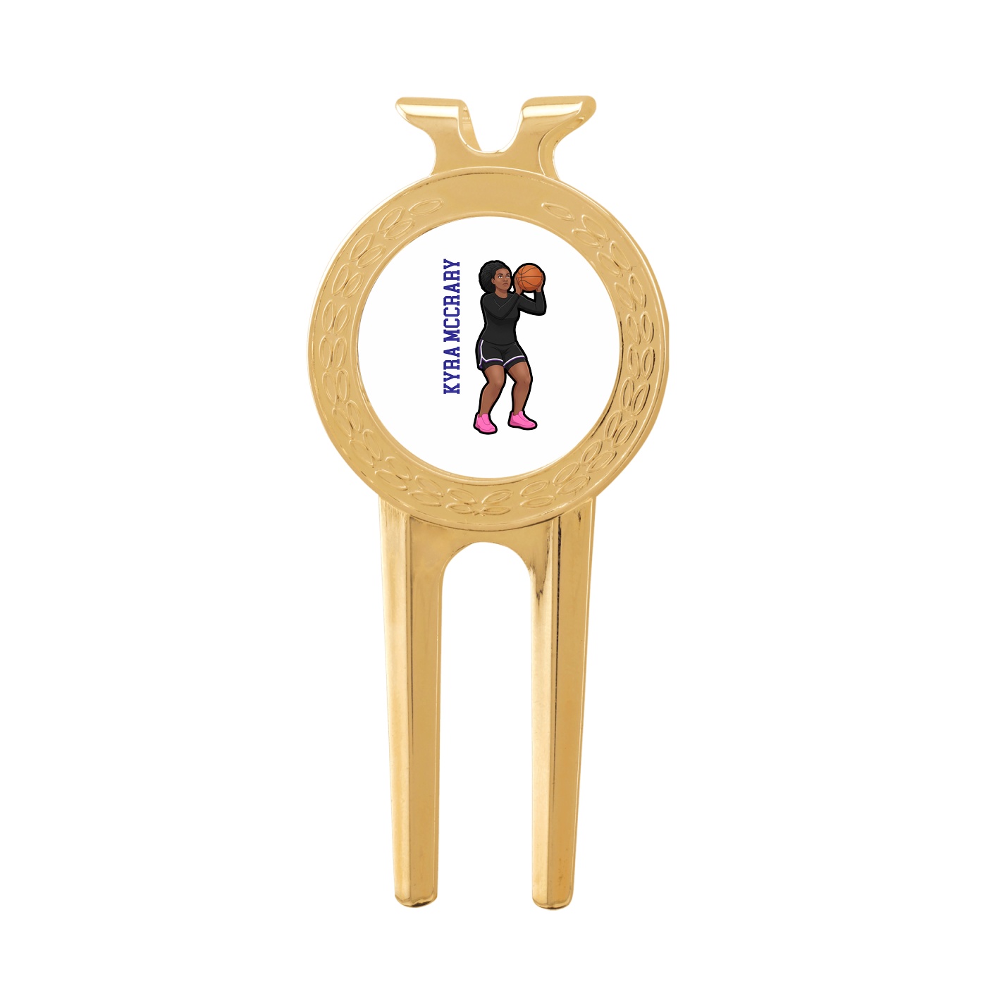 Divot Tool with Ball Marker — Name Vertical in Classic