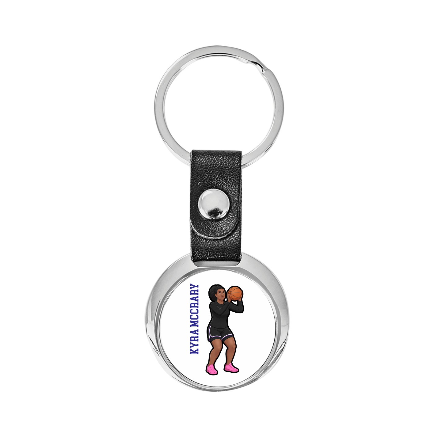 Key Chain — Name Vertical in Classic