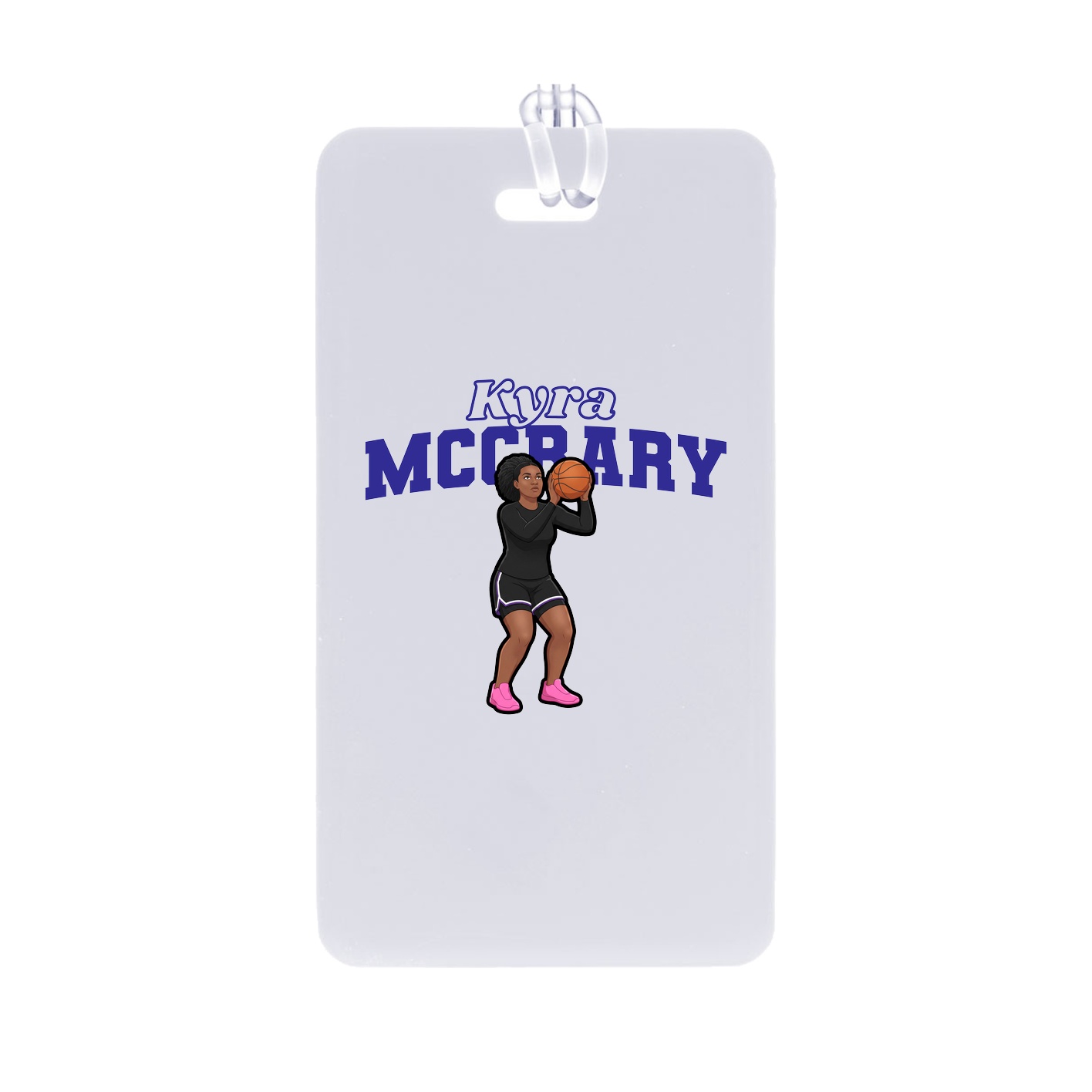 Bag Tag — Name Arch in Classic