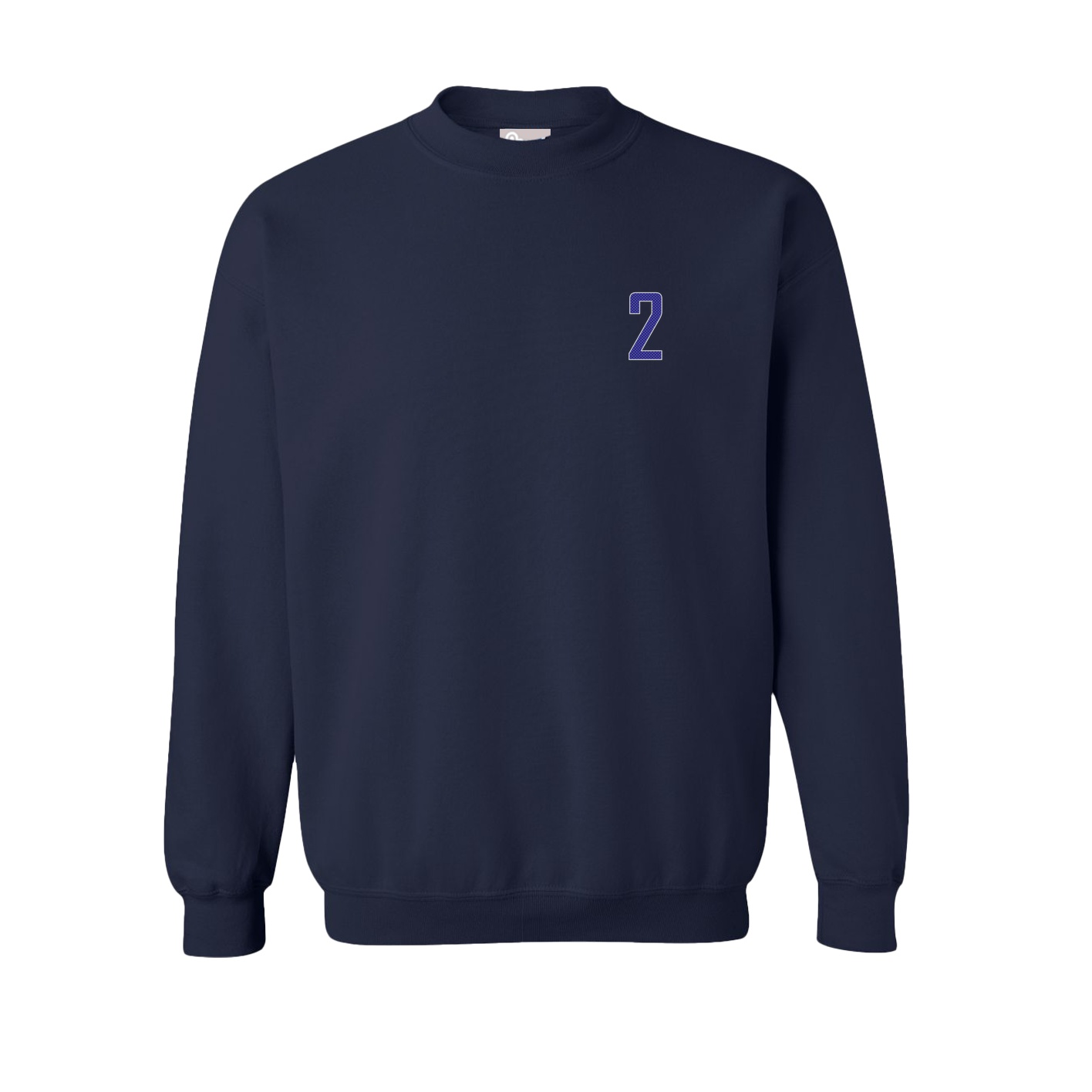 Fleece Crew — Front Shirsy in Navy