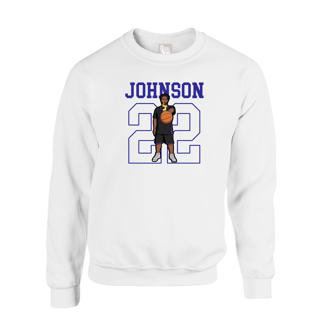 Fleece Crew — Shirsey in White