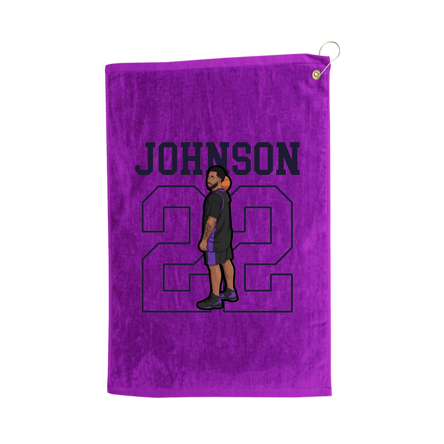 Golf Towel — Shirsey in Purple