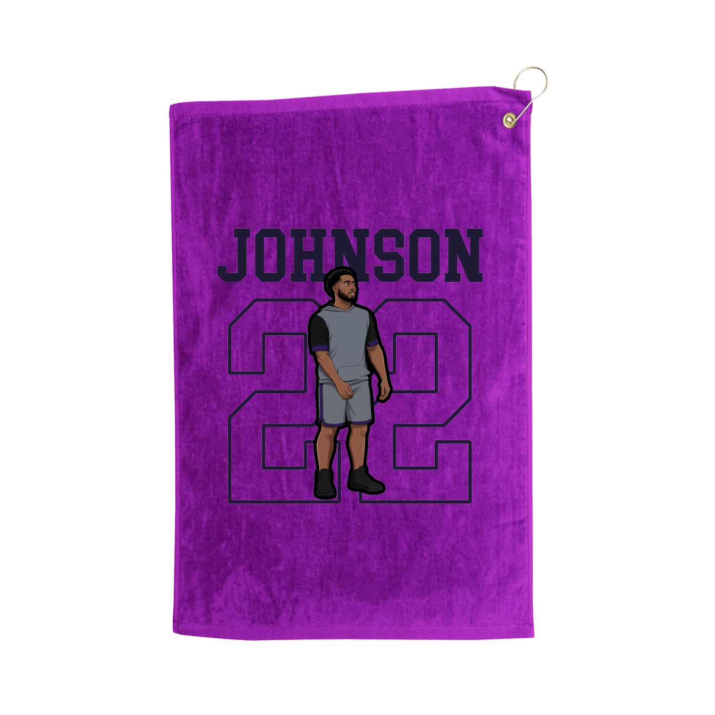 Terry Velour Golf Towel