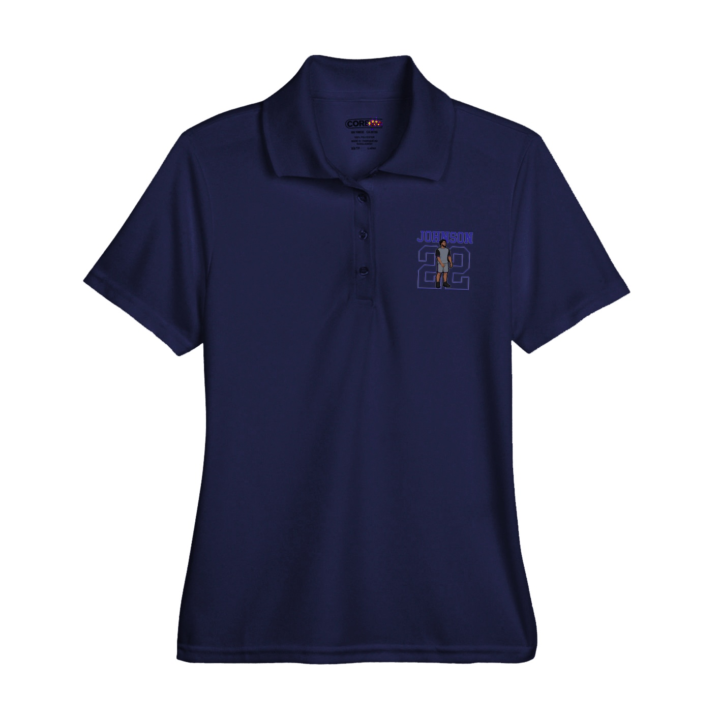 Womens Performance Polo — Shirsey in Navy