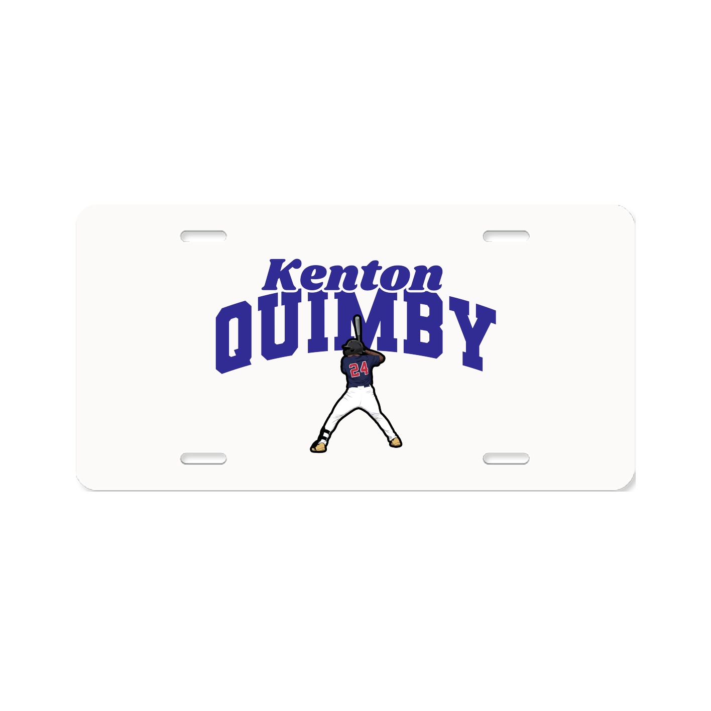 License Plate — Signature Arch in Classic