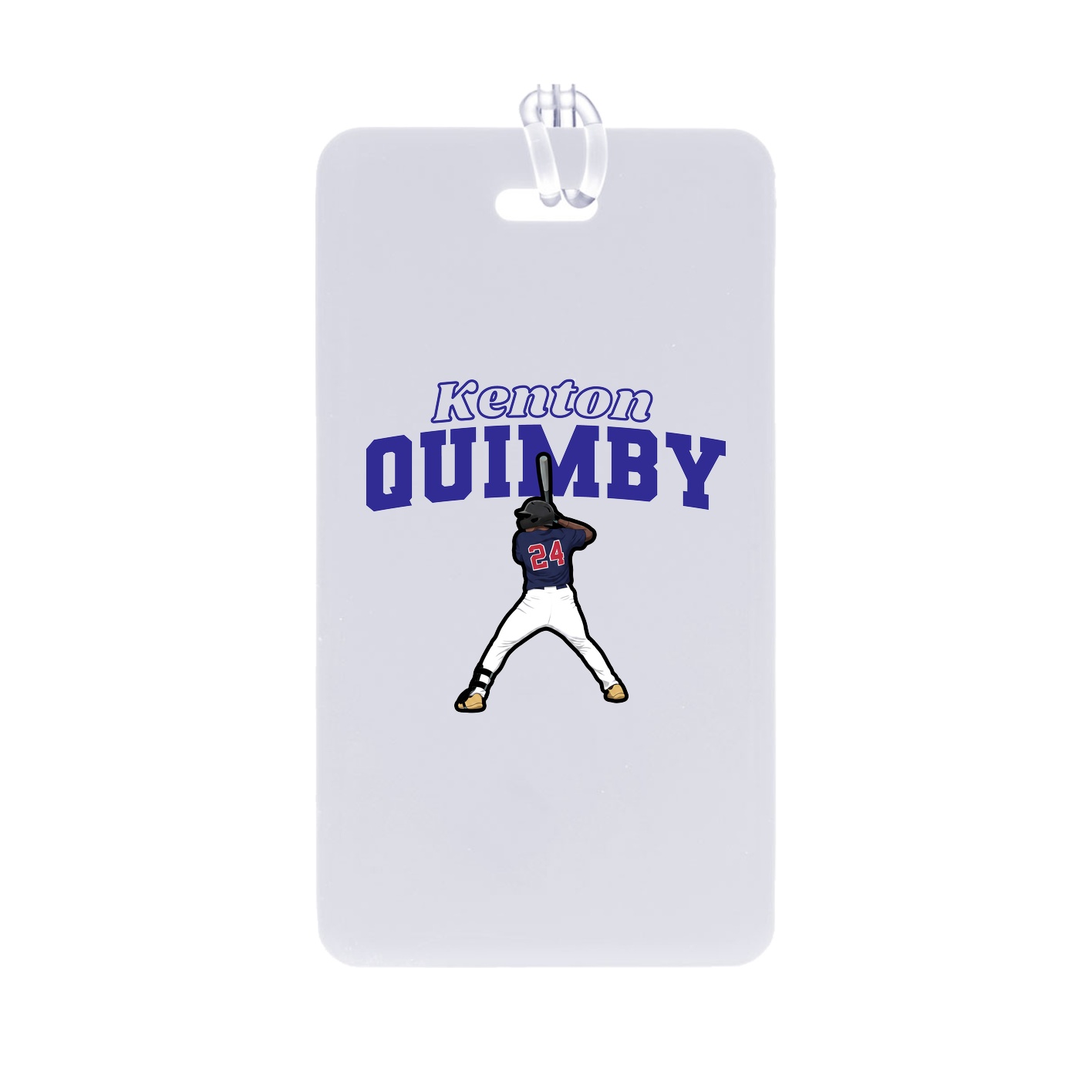 Bag Tag — Name Arch in Classic
