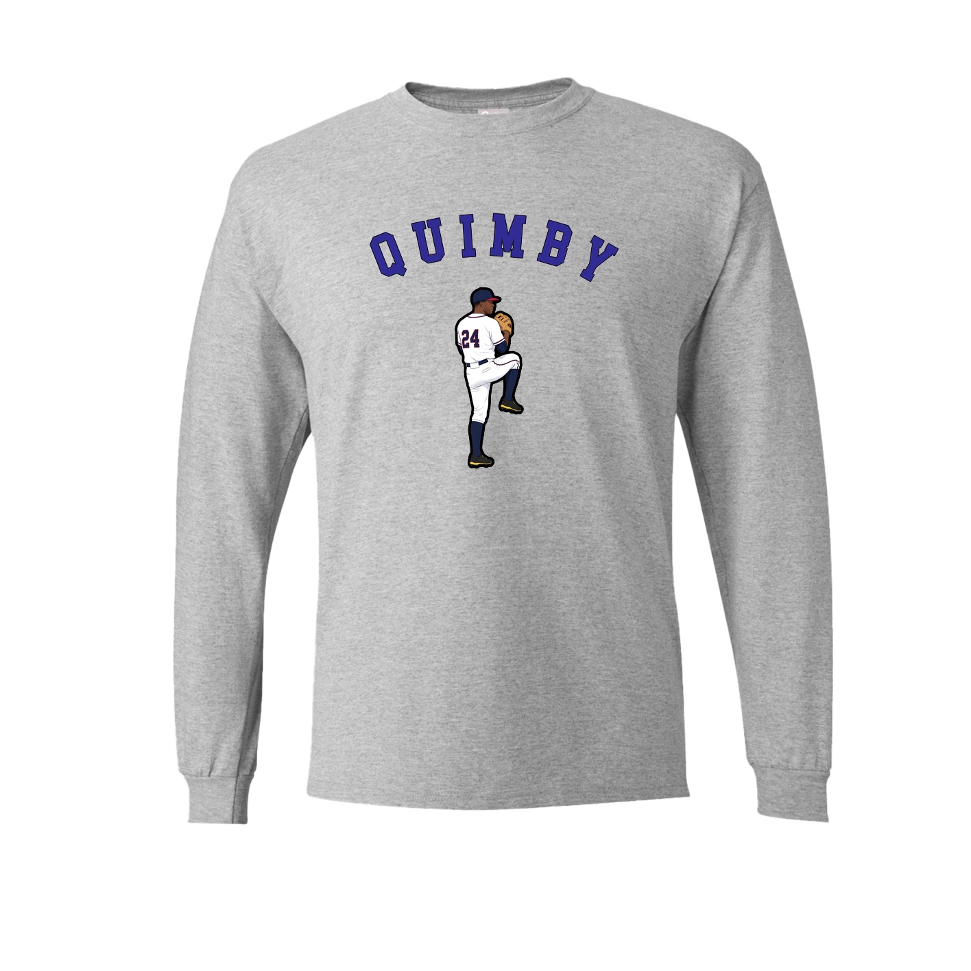 Long Sleeve Tee — Shirsey Arch in Grey