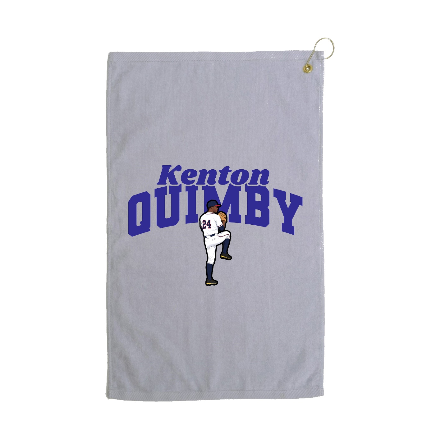 Golf Towel — Signature Arch in Grey