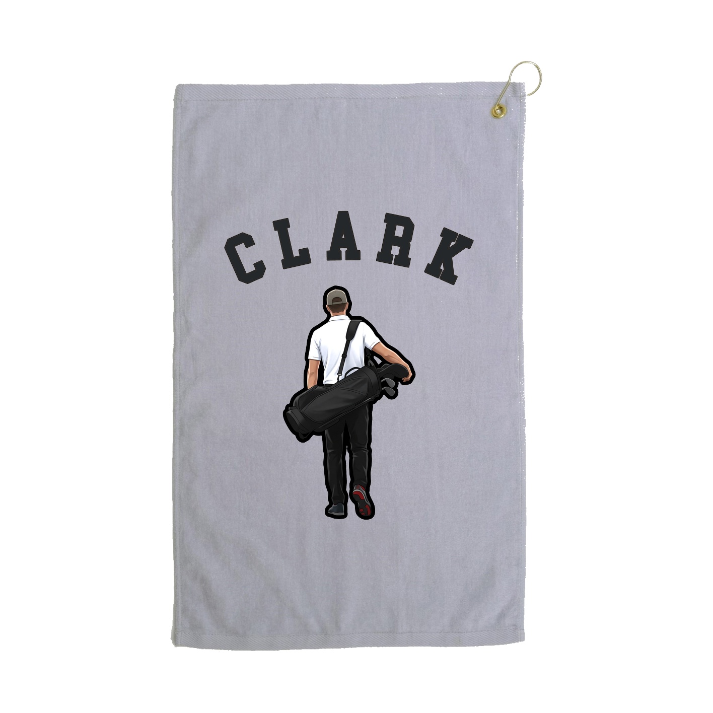 Golf Towel — Classic in Grey