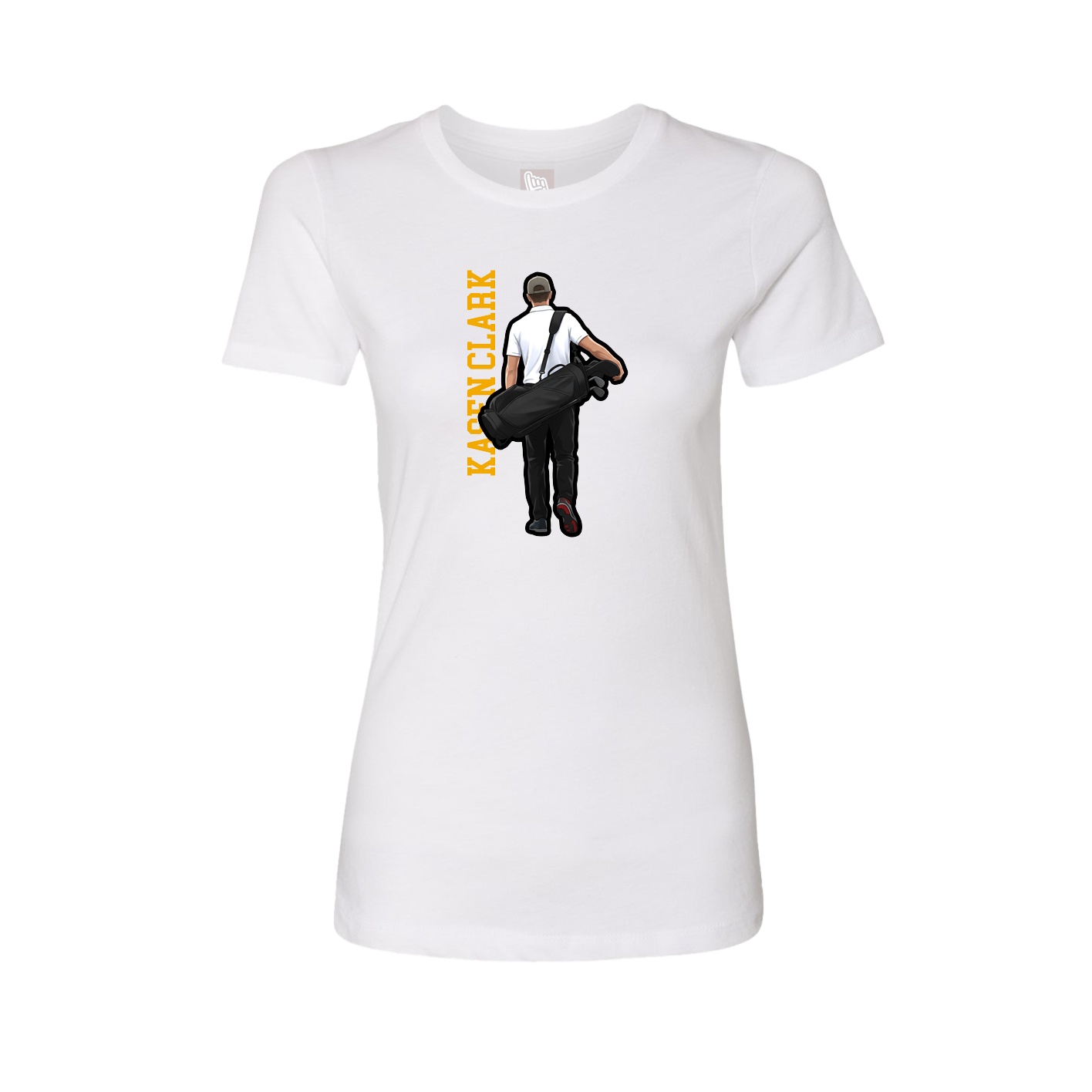 Fitted Women's Tee — Classic in White