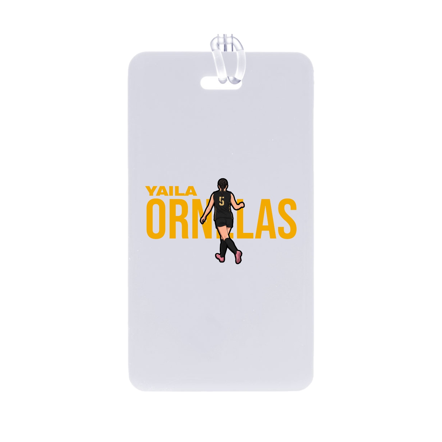Bag Tag — Player Name in Classic