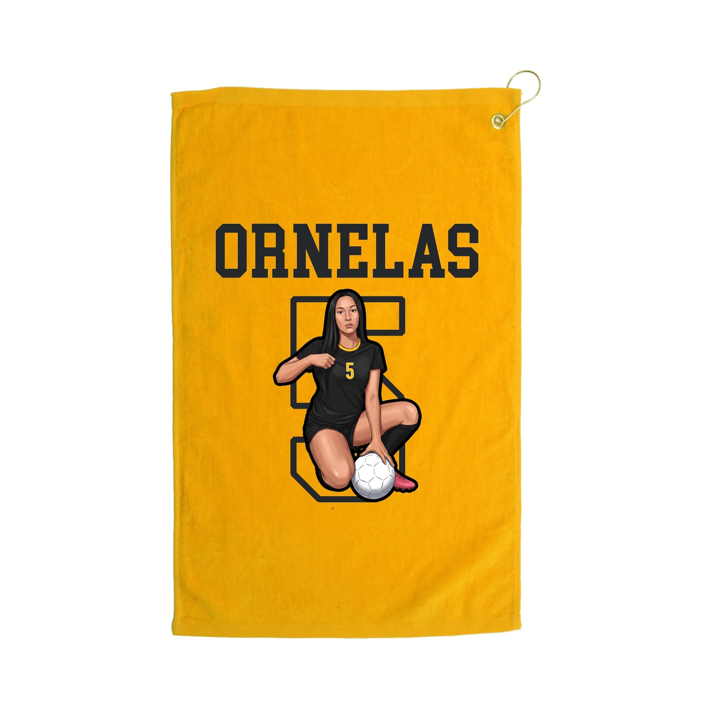 Golf Towel — Shirsey in Gold