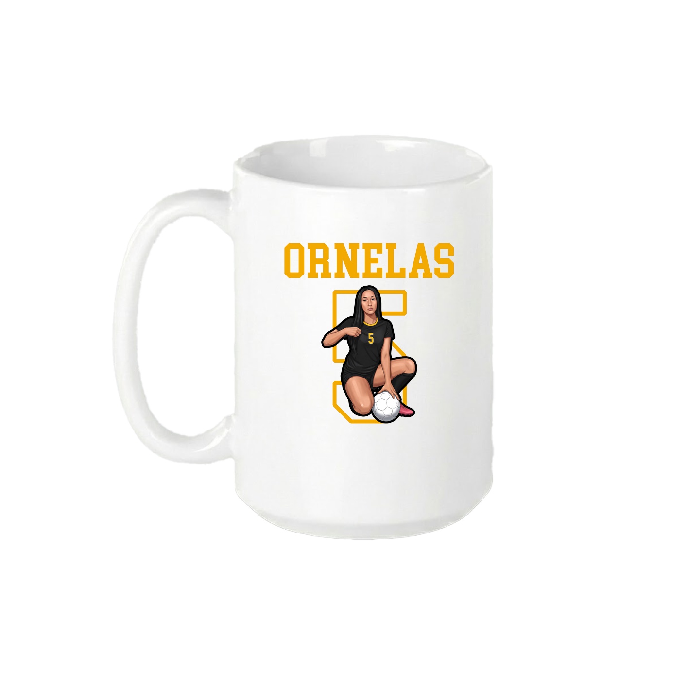 15oz Coffee Mug — Shirsey in White