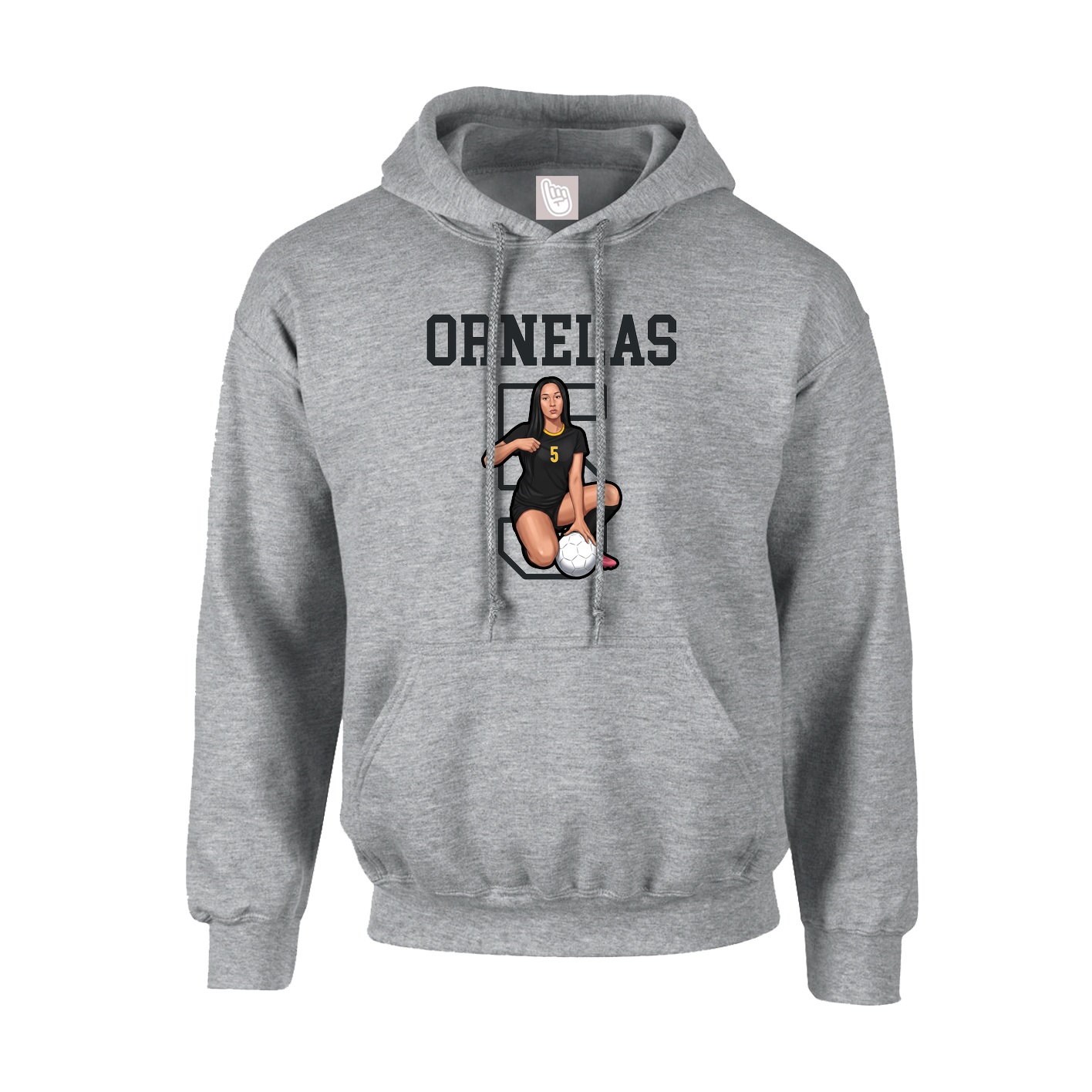 Youth Hoodie — Shirsey in Grey