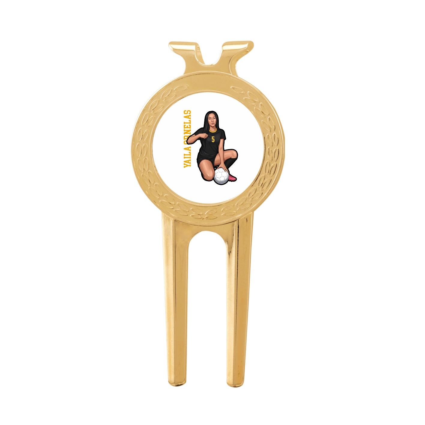 Divot Tool with Ball Marker — Name Vertical in Classic