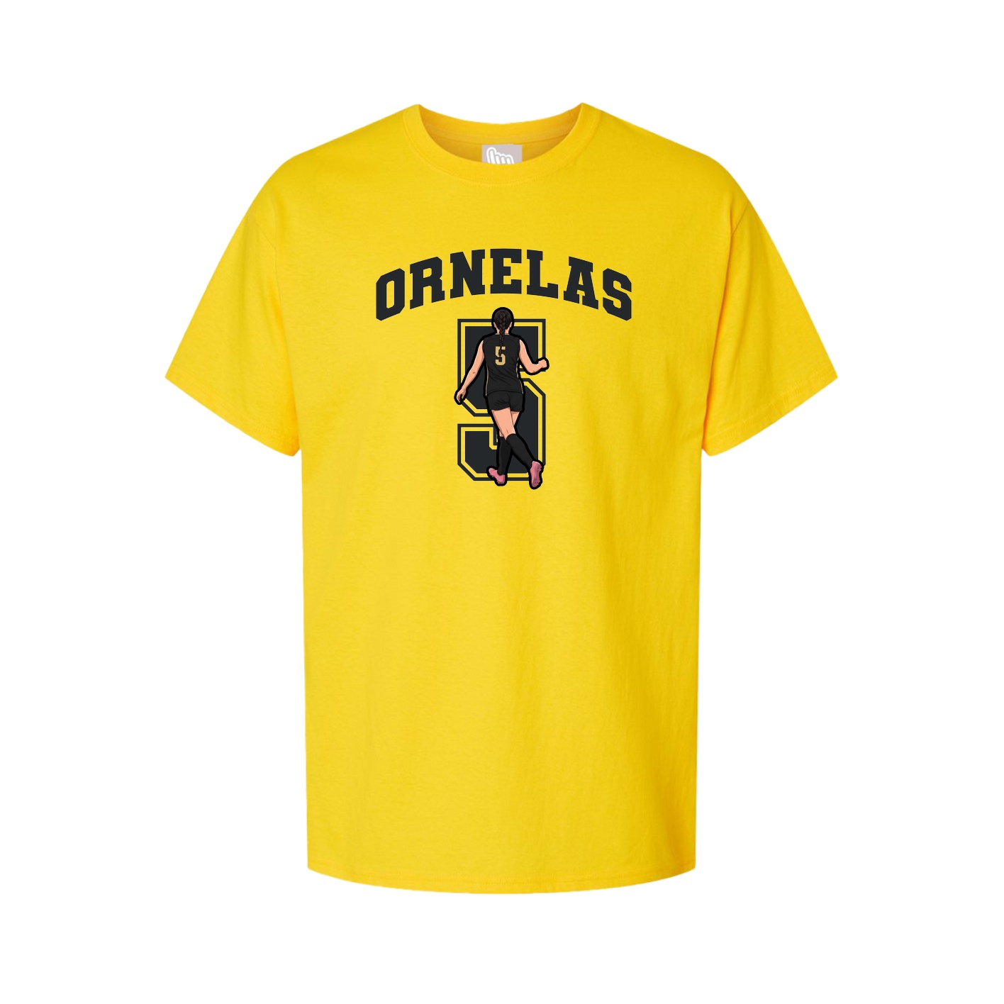 Tee — Number in Gold