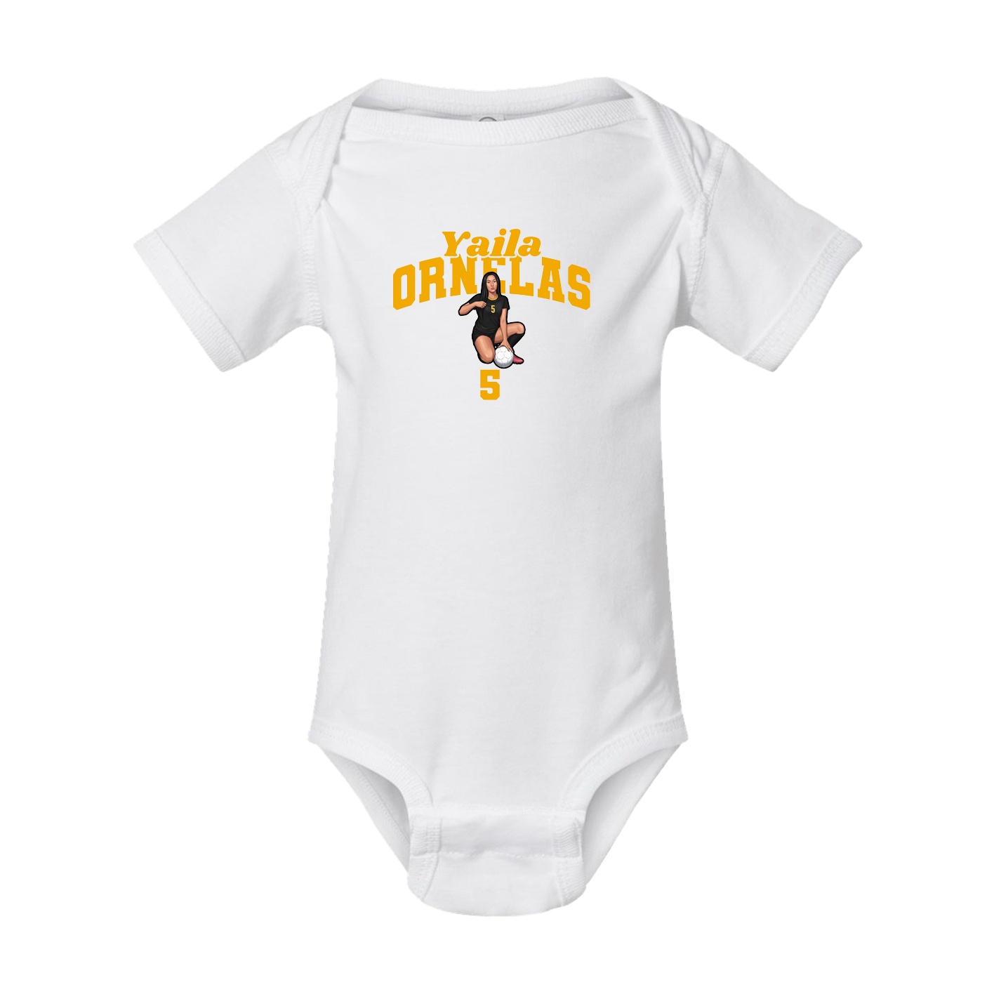 Baby Onesie — Signature Arch in White