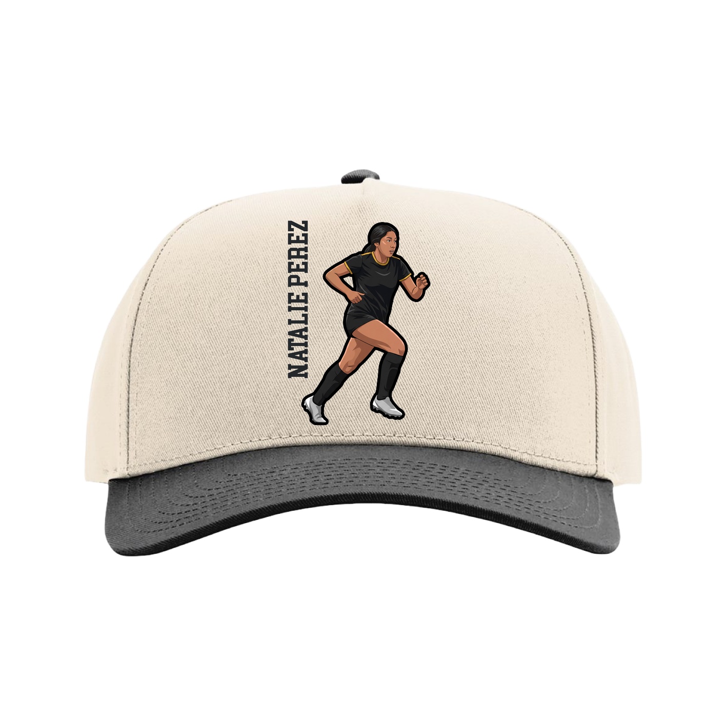 Full Fabric Five-Panel Champ Cap