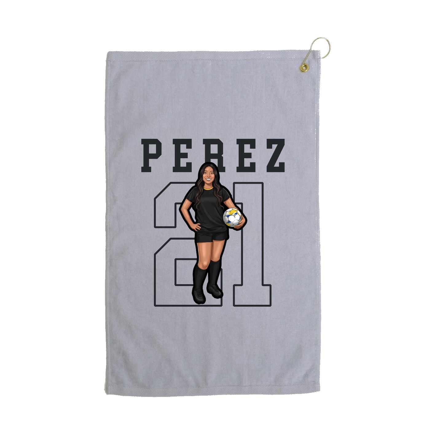 Terry Velour Golf Towel