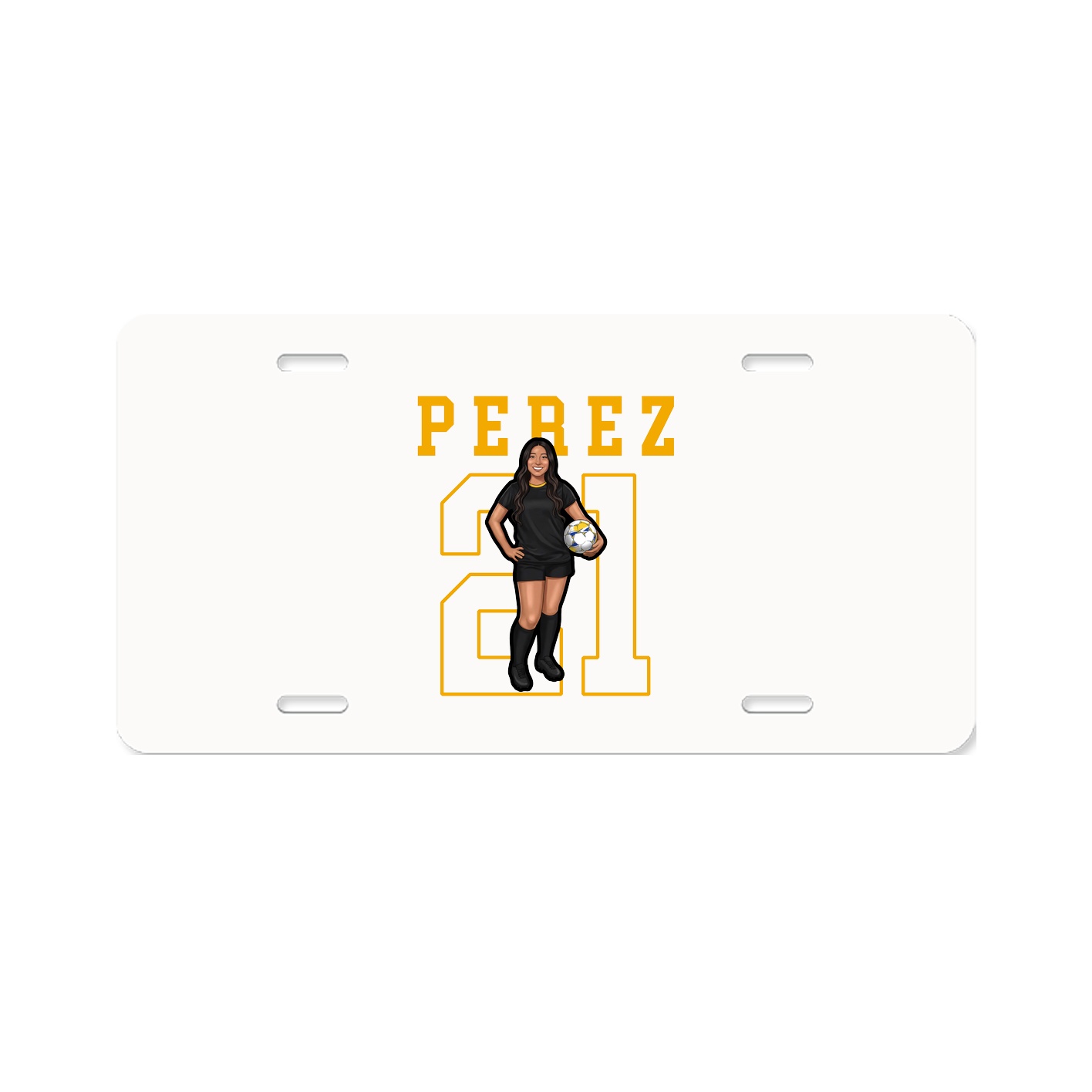 License Plate — Shirsey in Classic