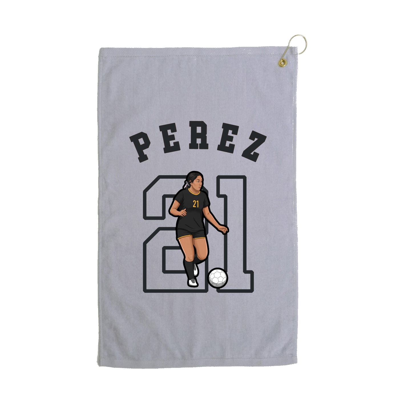 Golf Towel — Shirsey Arch in Grey