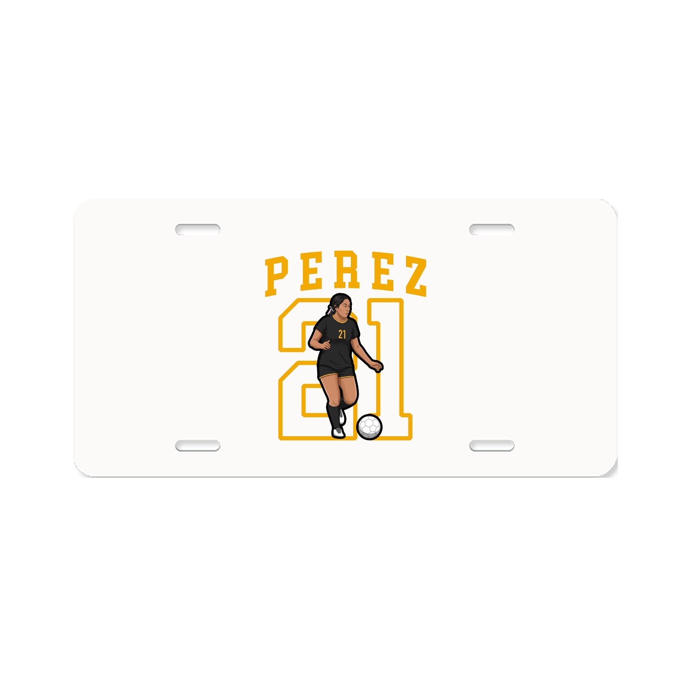 License Plate — Shirsey in Classic