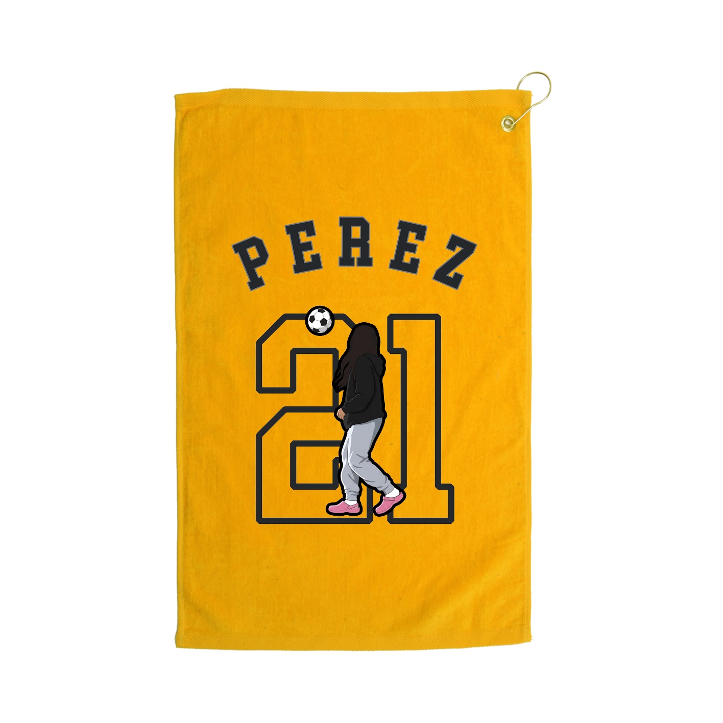 Golf Towel — Shirsey Arch in Gold