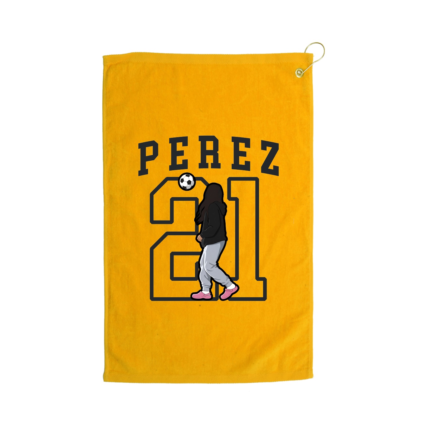 Golf Towel — Shirsey in Gold