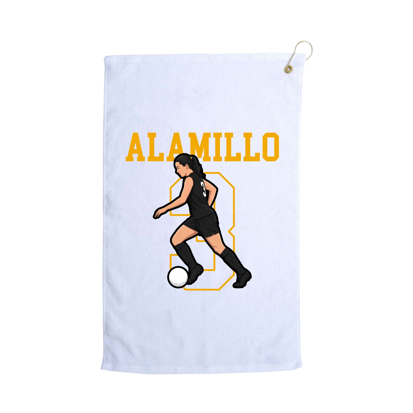 Golf Towel — Shirsey in White