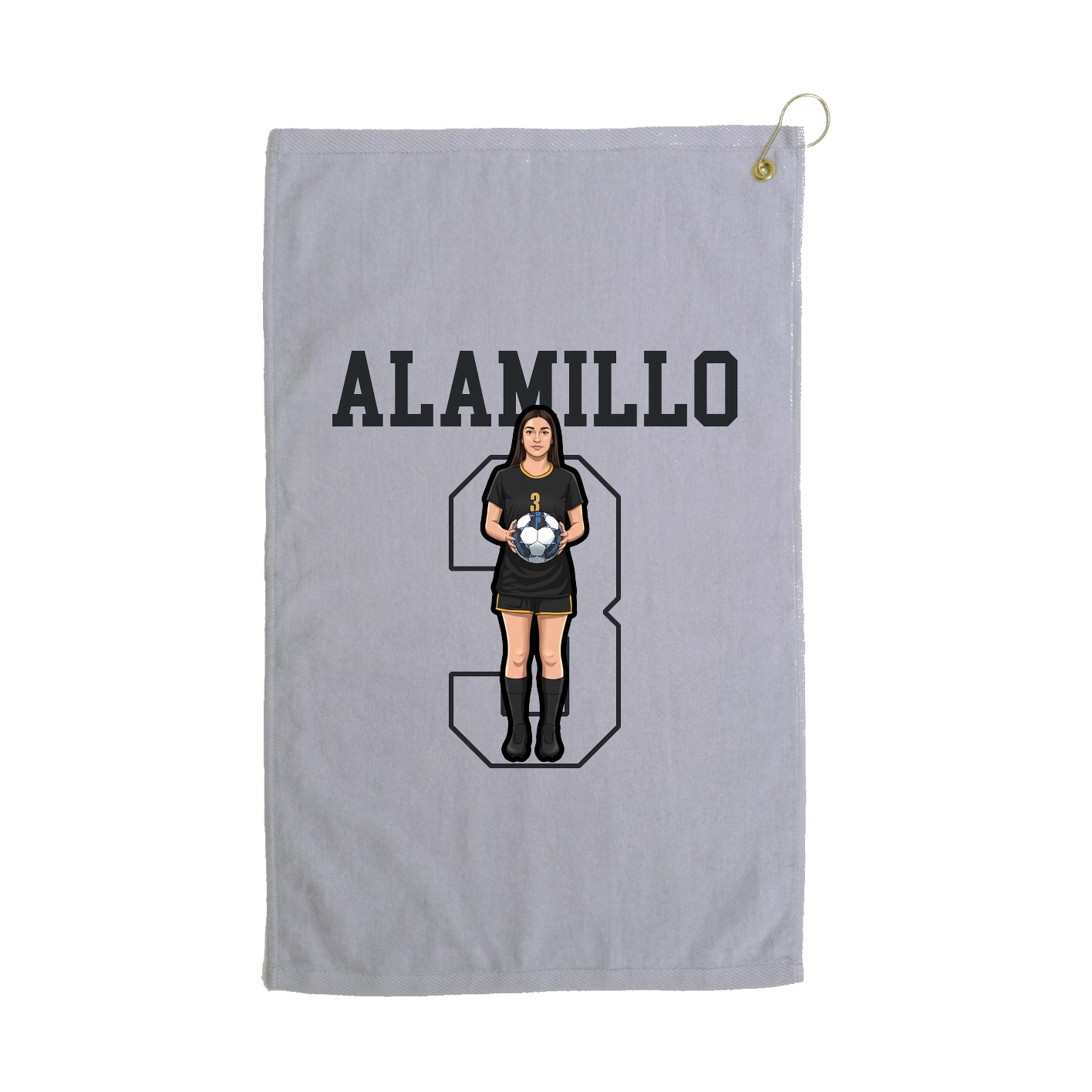 Golf Towel — Shirsey in Grey
