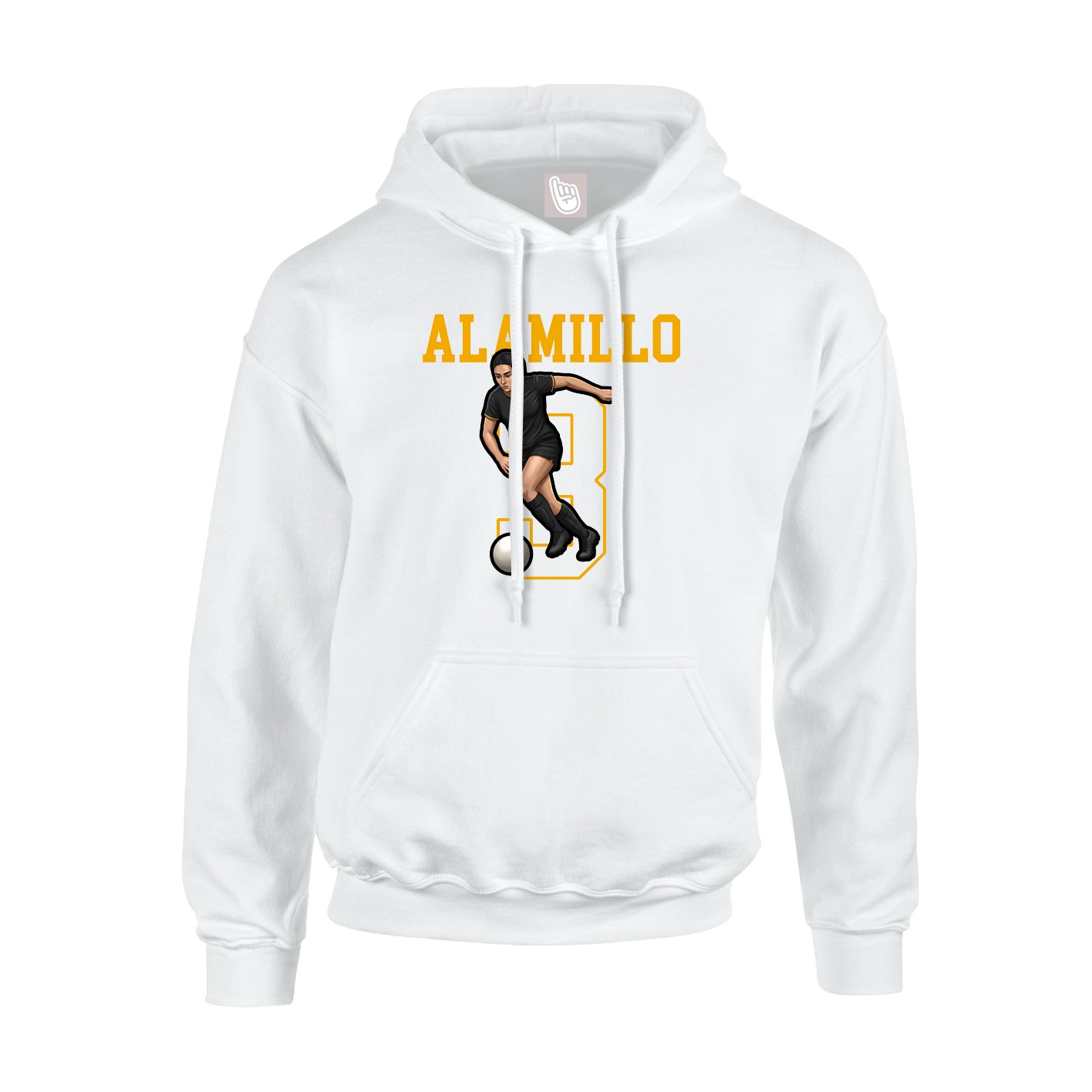 Youth Hoodie — Shirsey in White