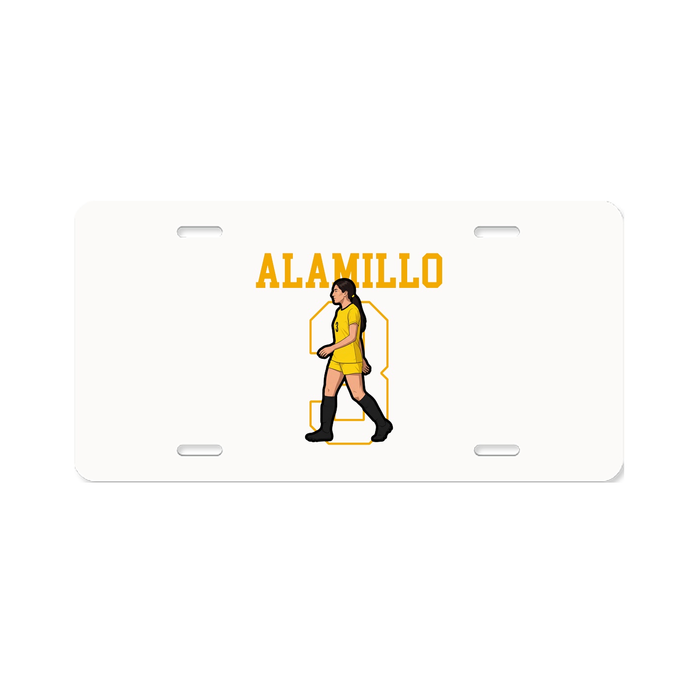 License Plate — Shirsey in Classic