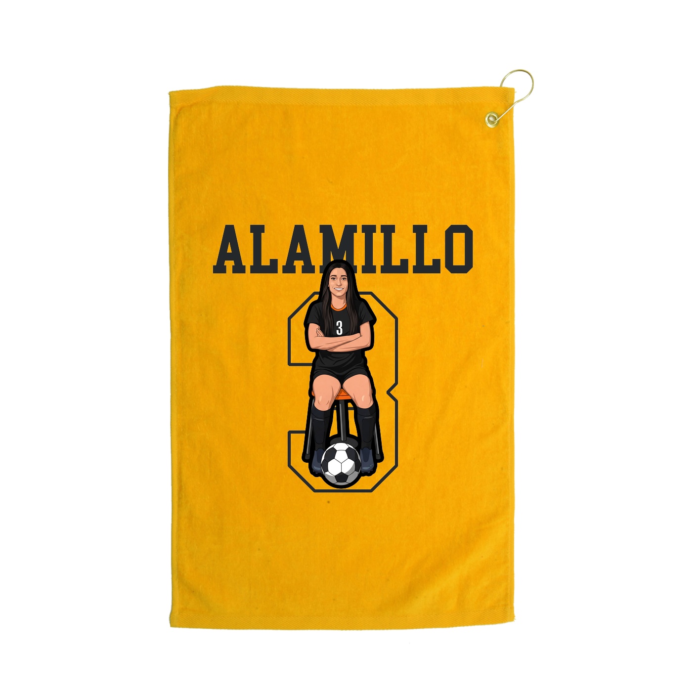 Terry Velour Golf Towel