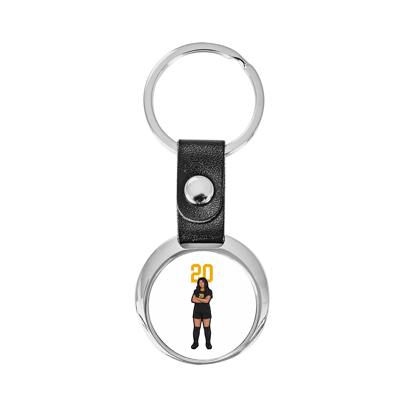 Key Chain — Number Top in Classic