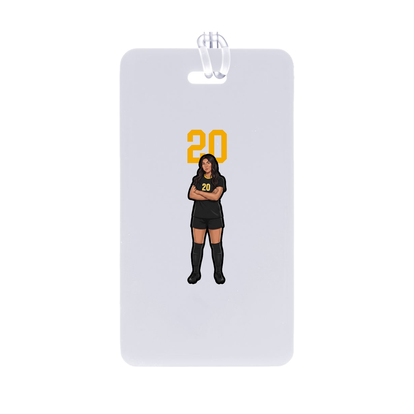 Bag Tag — Number Top in Classic