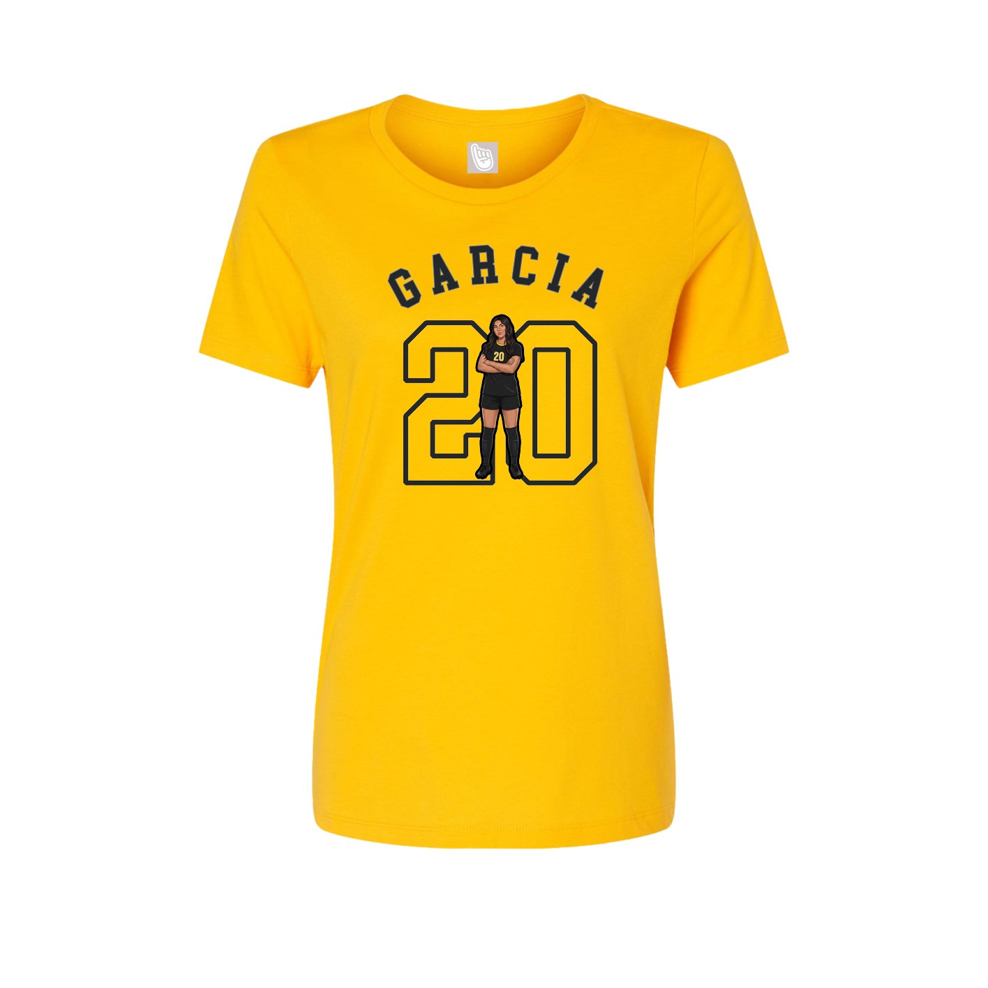 Womens Tee — Shirsey Arch in Gold