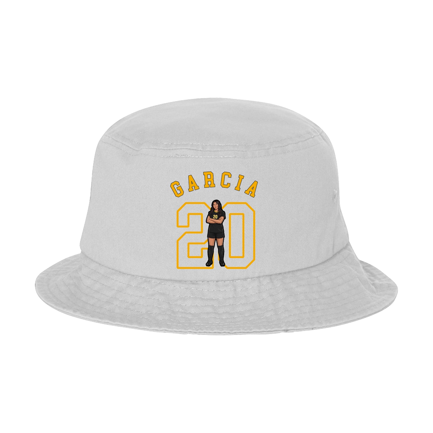 Bucket Cap — Shirsey Arch in White