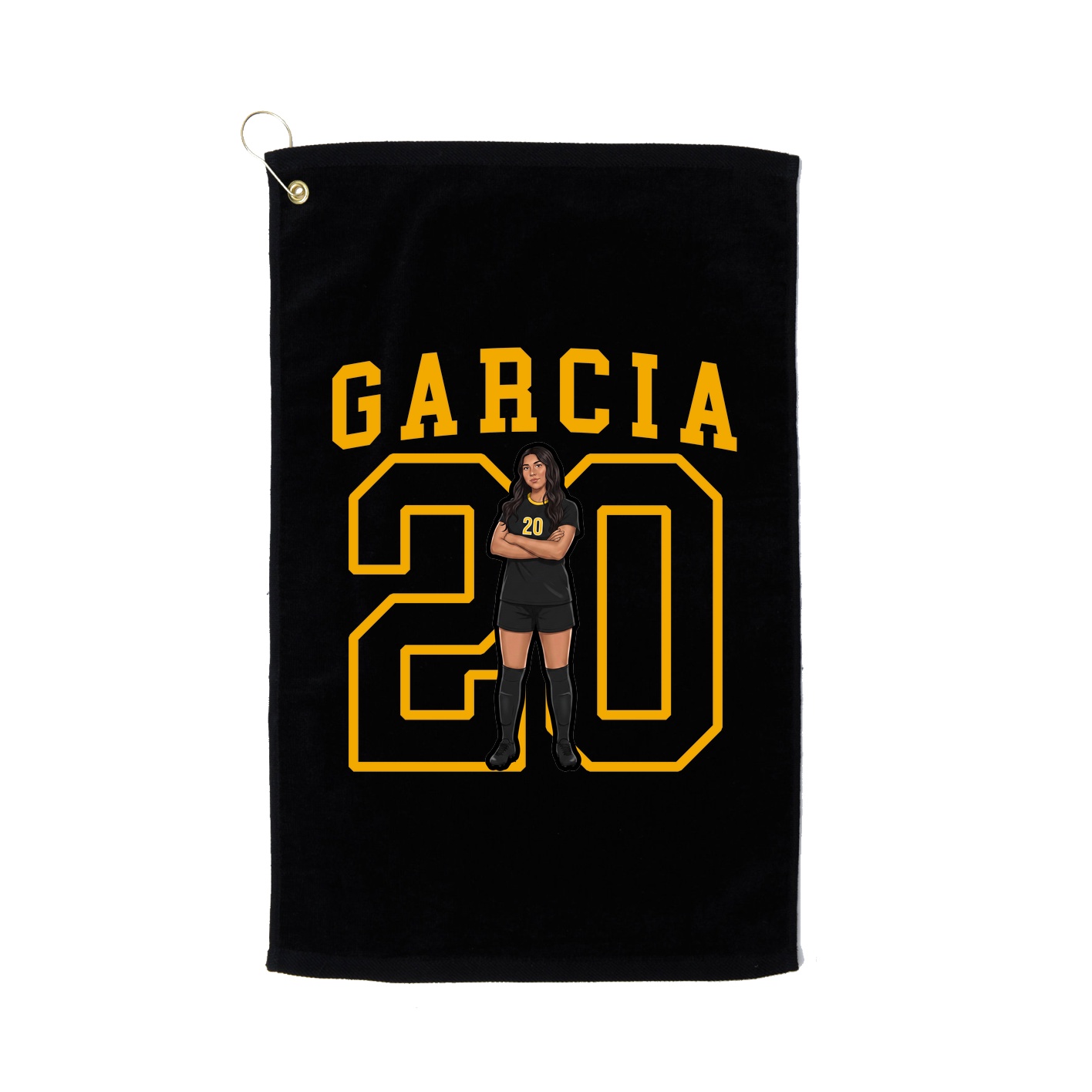 Golf Towel — Shirsey in Black