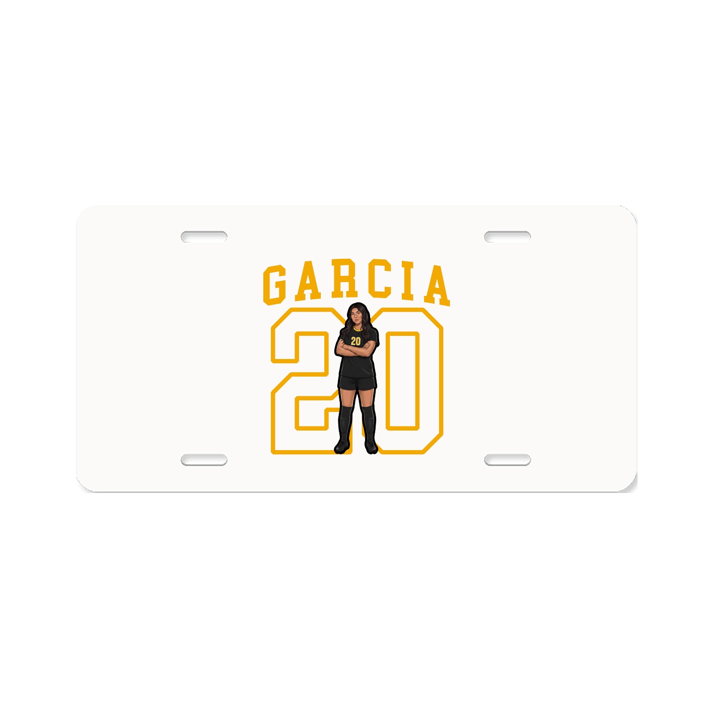 Aluminum License Plate