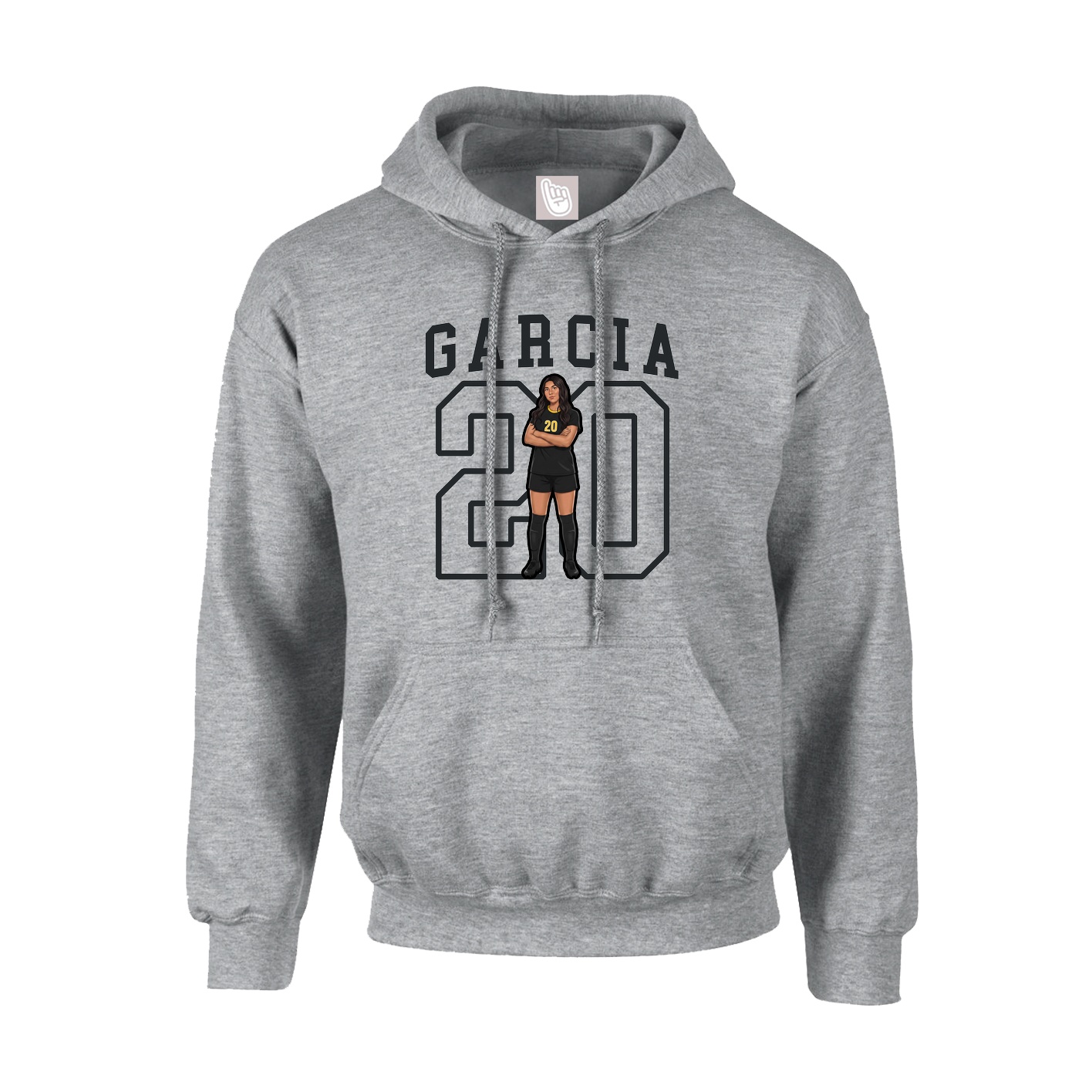 Youth Hoodie — Shirsey in Grey