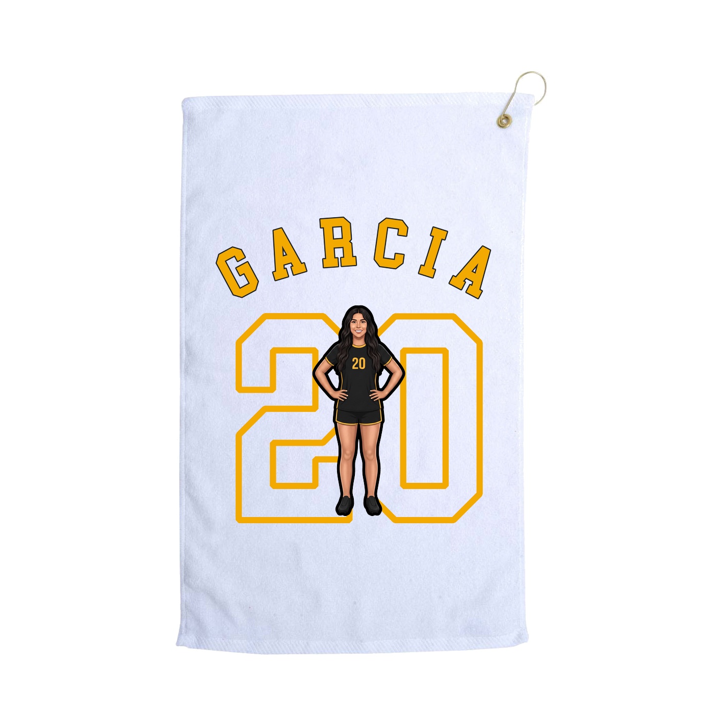Terry Velour Golf Towel