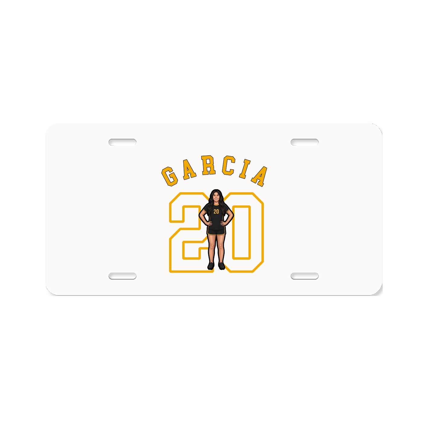 License Plate — Shirsey Arch in Classic