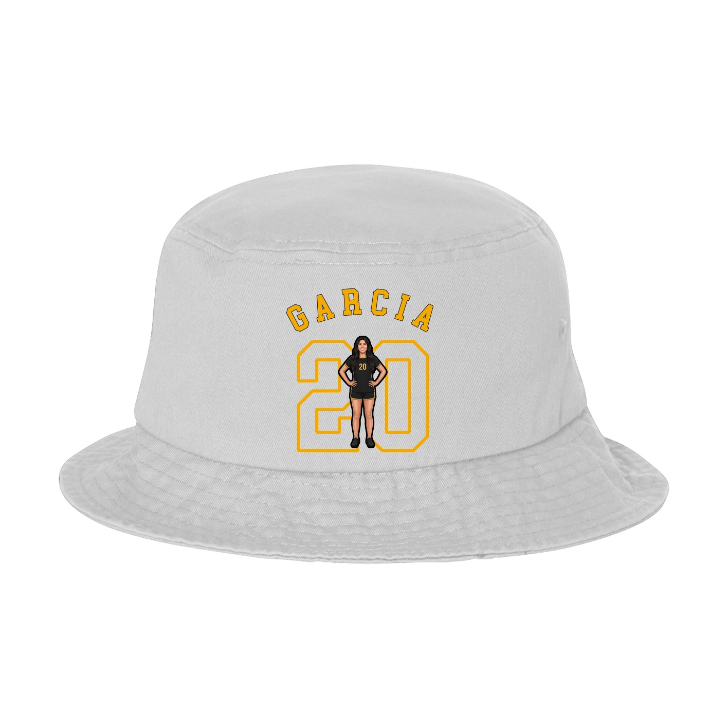 Bucket Cap — Shirsey Arch in White