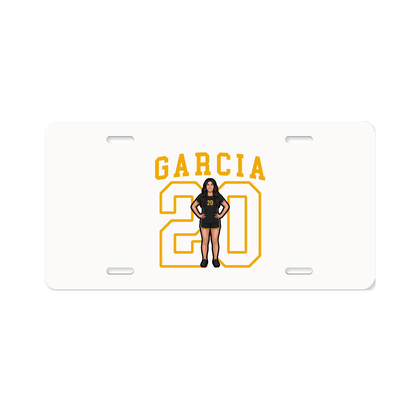 License Plate — Shirsey in Classic