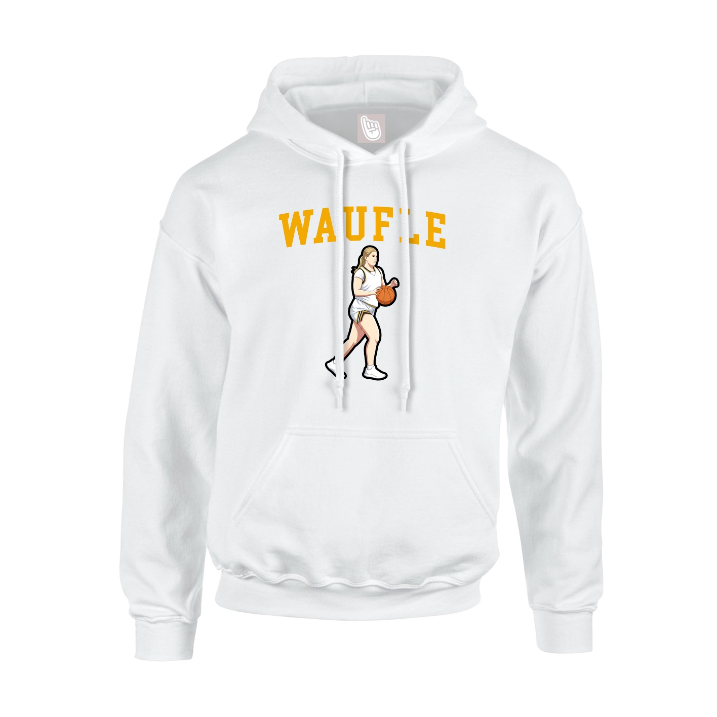 Hoodie — Shirsey in White