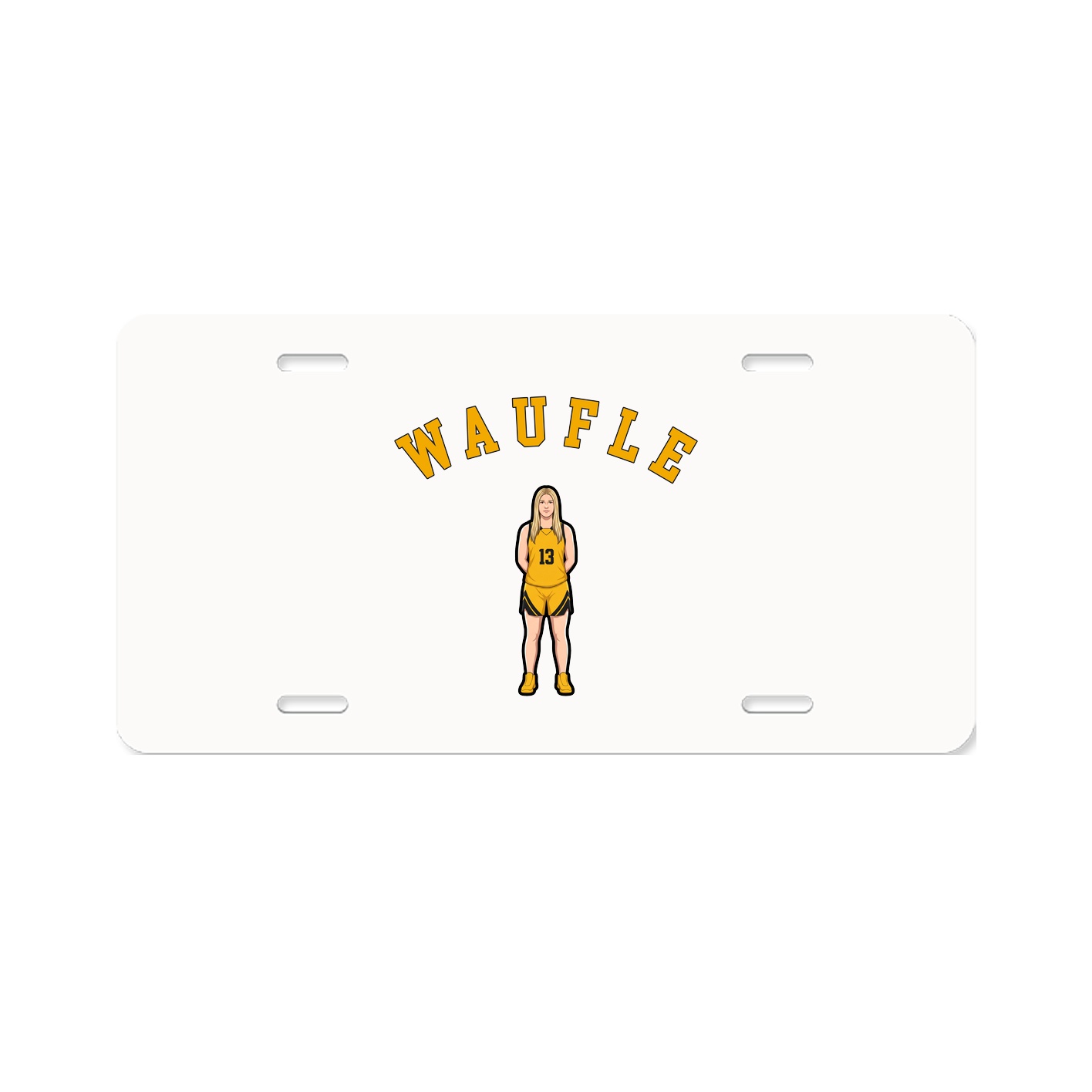 Aluminum License Plate