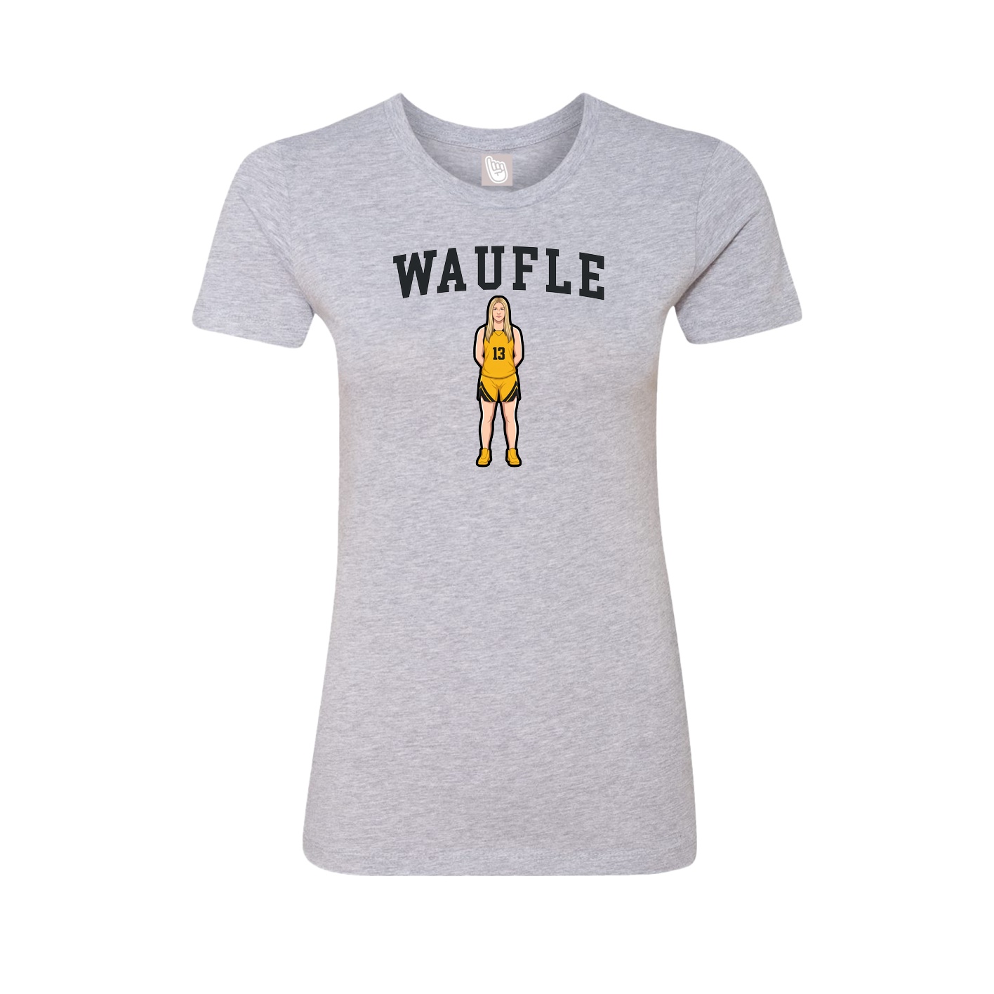 Fitted Women's Tee — Shirsey in Grey