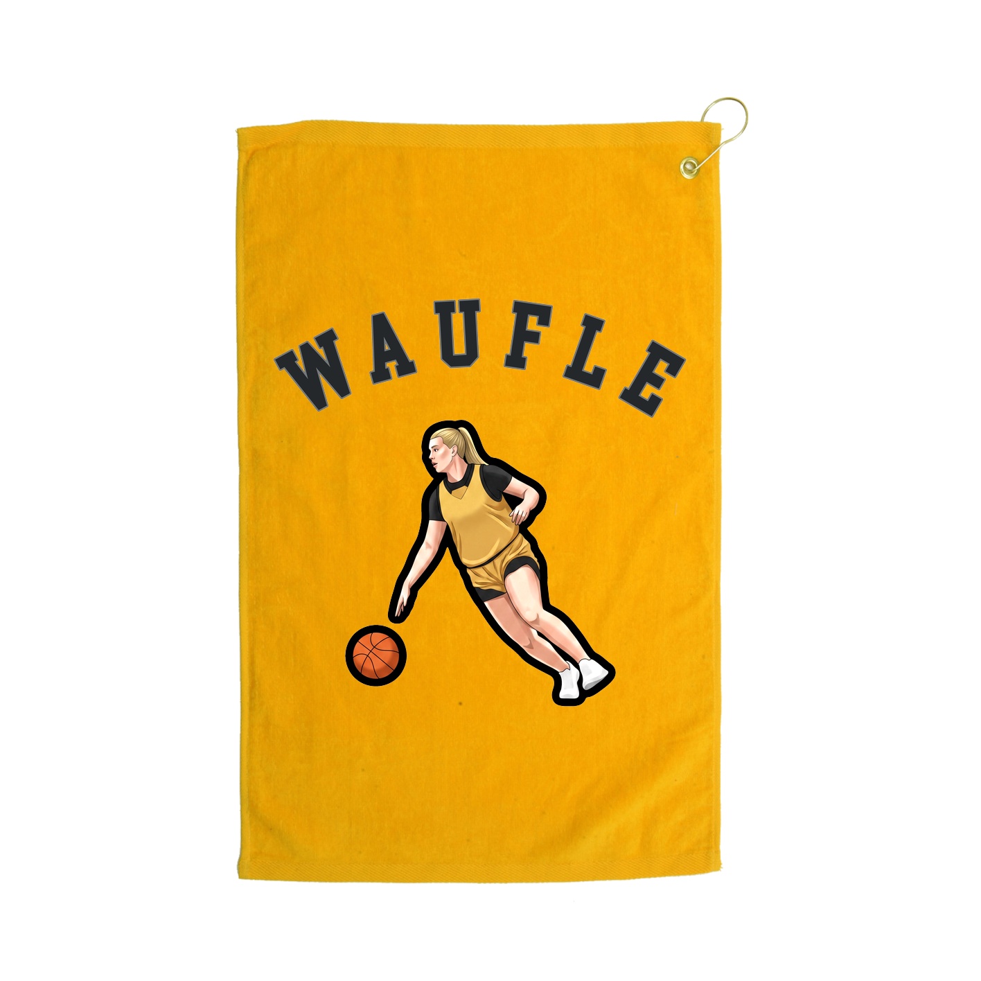 Golf Towel — Shirsey Arch in Gold