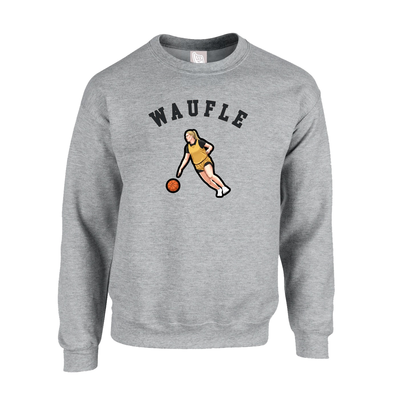 Fleece Crew — Shirsey Arch in Grey